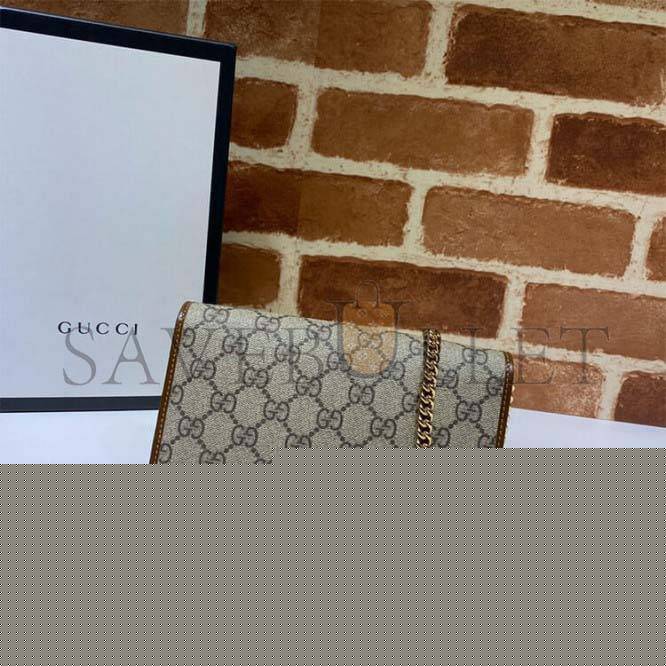 G*u*i horsebit 1955 wallet with chain 621892 (21*19*2.5cm)